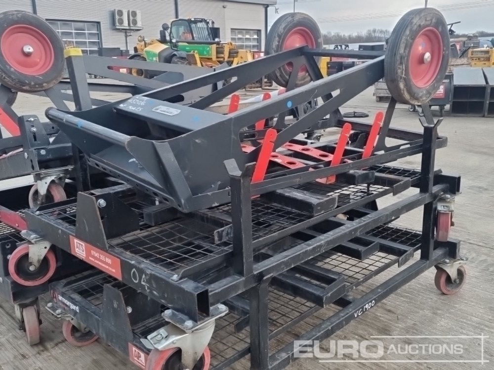 معدات البناء Armorgard Wheeled Pipe Racking (4 of), Spool Cart (2 of),: صورة 10