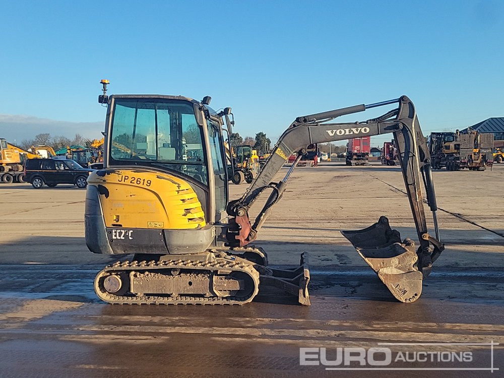 حفارة مُصَّغرة Volvo EC27C: صورة 6